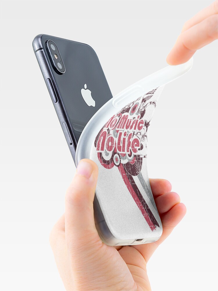 Alternative Ansicht von No Music no Life iPhone-Hülle & Cover