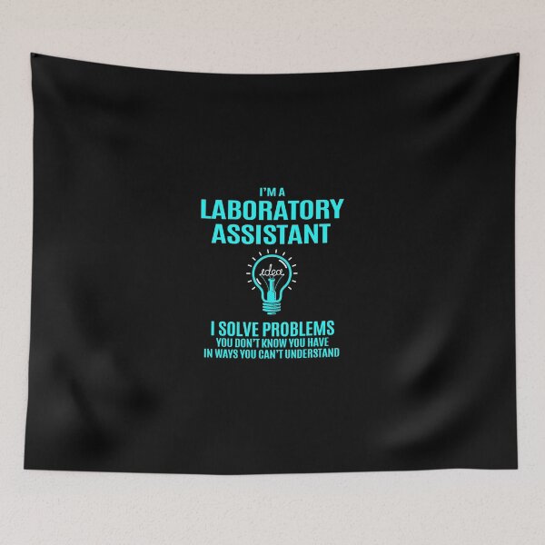 Item preview, Laboratory Assistant T Shirt - I Solve Problems Gift Item Tee designed and sold by allahamher.