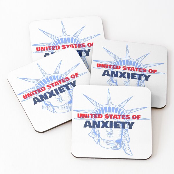 Item preview, United States of Anxiety designed and sold by livetogether.