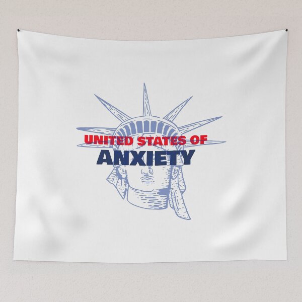 Item preview, United States of Anxiety designed and sold by livetogether.