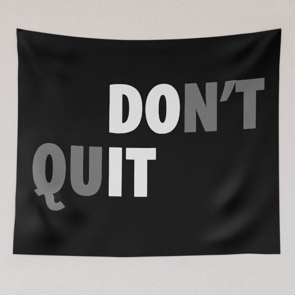 Item preview, DON'T QUIT - DO IT designed and sold by ElouanArt.