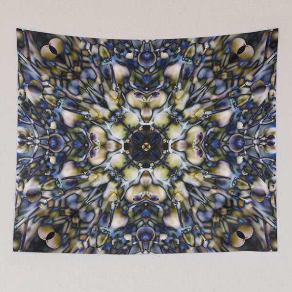 Item preview, Symmetry in blue and yellow designed and sold by Psilographics.