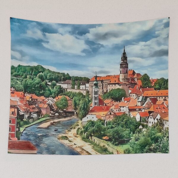Item preview, Historic centre of Cesky Krumlov Castle  designed and sold by TanyDi.