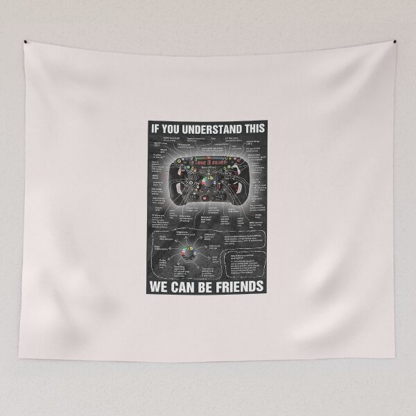 Item preview, F1 Car Racing If You Understand We Can Be Friends Poster designed and sold by AndyVDominguez.