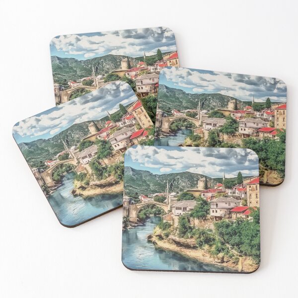Item preview, Mostar Old Bridge, Stari Most Bosnia  designed and sold by TanyDi.
