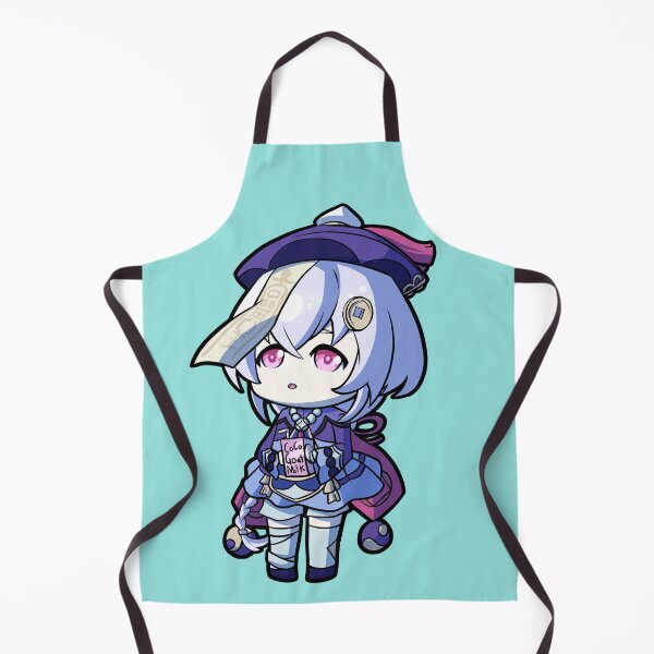 Item preview, Chibi Qiqi - Genshin Impact designed and sold by MangaXai.