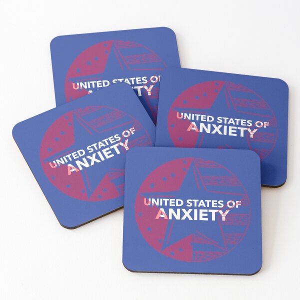 Item preview, United States of Anxiety designed and sold by livetogether.