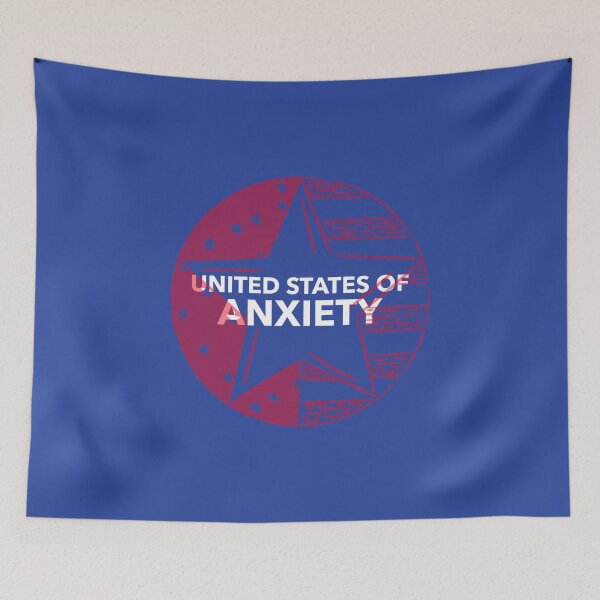 Item preview, United States of Anxiety designed and sold by livetogether.