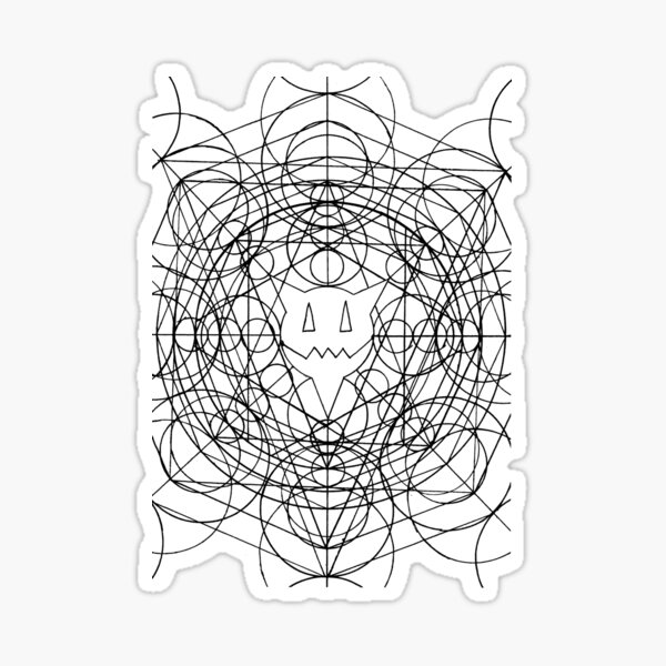 PERCENTUM CropCircles Sticker