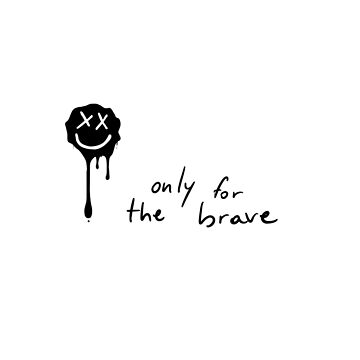 Only for the Brave Ring Louis Tomlinson Smiley Only for the 