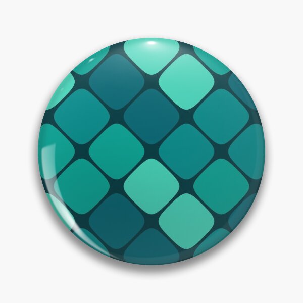 Item preview, Diagonal Squircle Pattern (Teal) designed and sold by John Uttley.