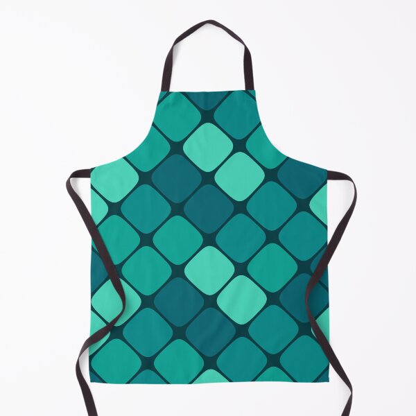 Item preview, Diagonal Squircle Pattern (Teal) designed and sold by John Uttley.