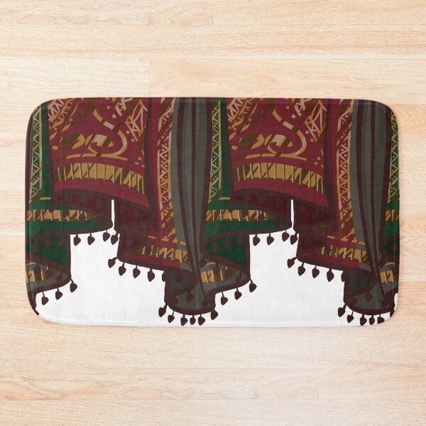 Item preview, Drapes with gold pattern designed and sold by BunNcurry.