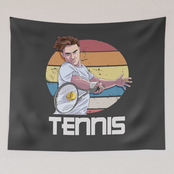 Item preview, Tennis Player Racket Ball Tennis Coach Vintage designed and sold by Nosek1ng.