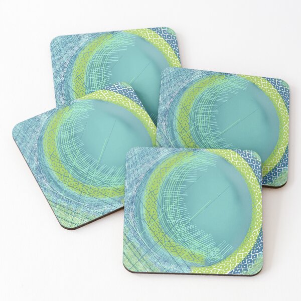 Item preview, Colorful Hatching Abstract designed and sold by IdrisRose.