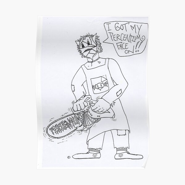 Percentum Designs Fashion Extreme Sports company Poster