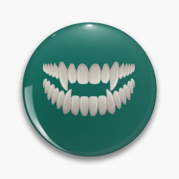 Item preview, Scary Teeth | Demon Mouth Green designed and sold by VintagePrada.
