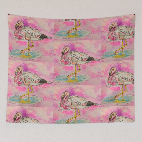 Item preview, Pink flamingo designed and sold by bubee.