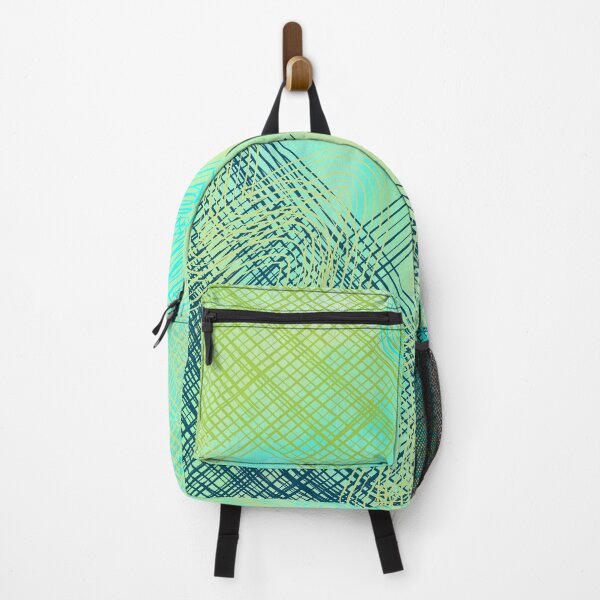 Item preview, Green Hatching Abstract designed and sold by IdrisRose.