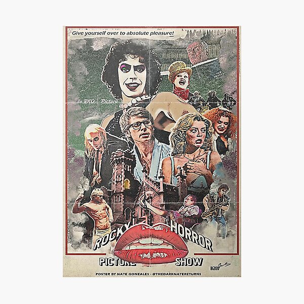 Aperçu de l'œuvre Spectacle d'image d'horreur rocheux Poster créée et vendue par SerafinaKGorska.