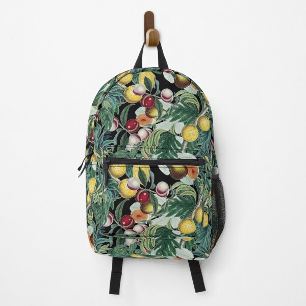 Item preview, Vintage Fruit Pattern on black designed and sold by MarbleCloud.
