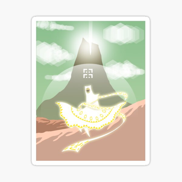 The Wise One Sticker