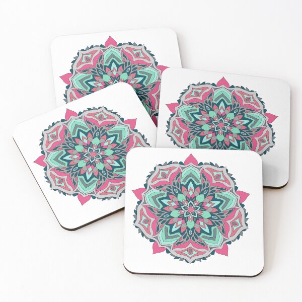 Item preview, Pink and Blue Mandala designed and sold by IdrisRose.