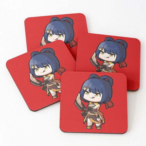 Aperçu de l'œuvre Chibi Xiangling - Genshin Impact créée et vendue par MangaXai.