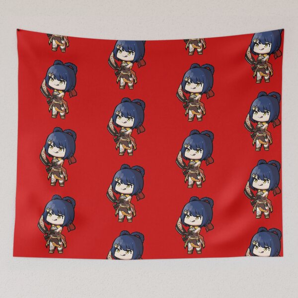 Item preview, Chibi Xiangling - Genshin Impact designed and sold by MangaXai.