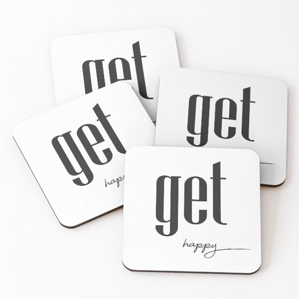Item preview, Guest Room Wall Decor, Get Happy Stay Healty Wall Art, Set of Prints Wall Art, Guest Room Print, Guest Bedroom Signs, Stay Awhile Sign designed and sold by studiocrin.