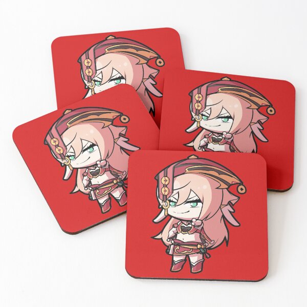 Item preview, Chibi Yanfei - Genshin Impact designed and sold by MangaXai.