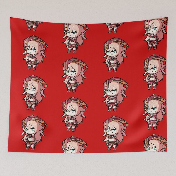 Item preview, Chibi Yanfei - Genshin Impact designed and sold by MangaXai.
