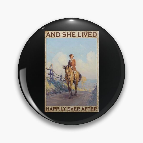 Item preview, And She Lived Happily Ever After Book - Girl Riding Horse designed and sold by Stewar-ArtCool.
