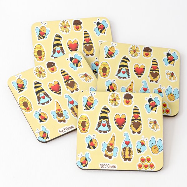 Item preview, Love Honey Bees And Love Honey Gnomes designed and sold by MottoDigging.