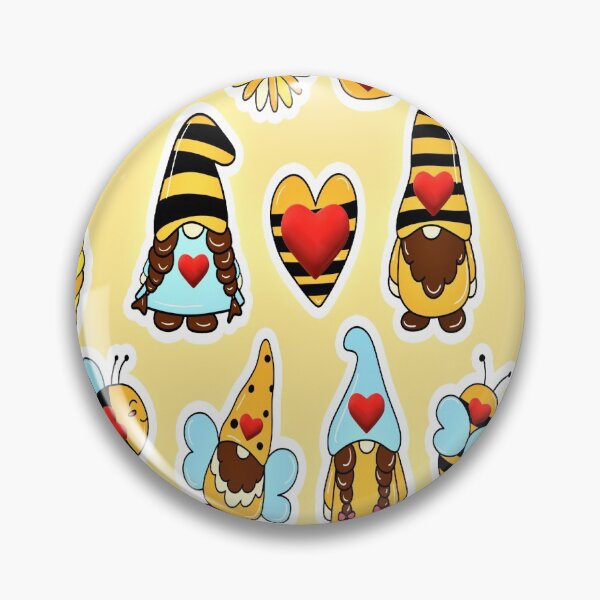 Aperçu de l'œuvre Aimez les abeilles et aimez les gnomes de miel créée et vendue par MottoDigging.