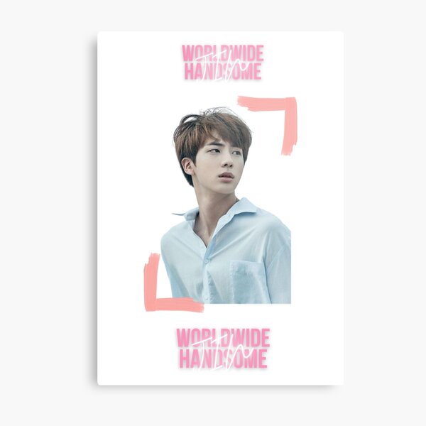 Soekjin Jin White Pink Aesthetic Hyungline Worldwid - Jin PNG