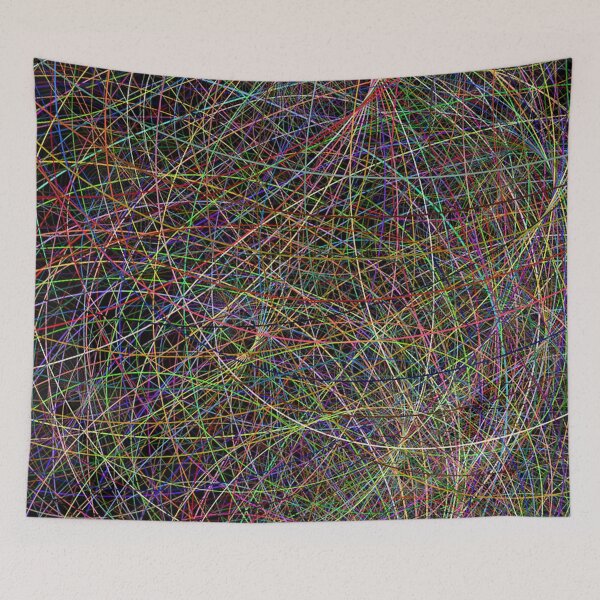 Item preview, Abstract Colored Lines designed and sold by TasAlex.