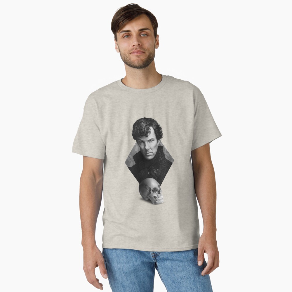 T-shirt Sherlock – High Functioning Sociopath, Coton, Taille L, Très Bon état