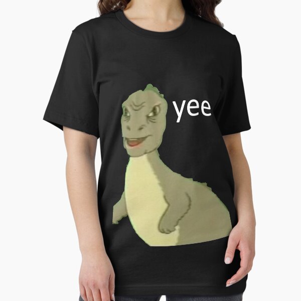 Item preview, Yee [dinosaur maym :^)] (version 1, video quality, white text) designed and sold by Squidcase.
