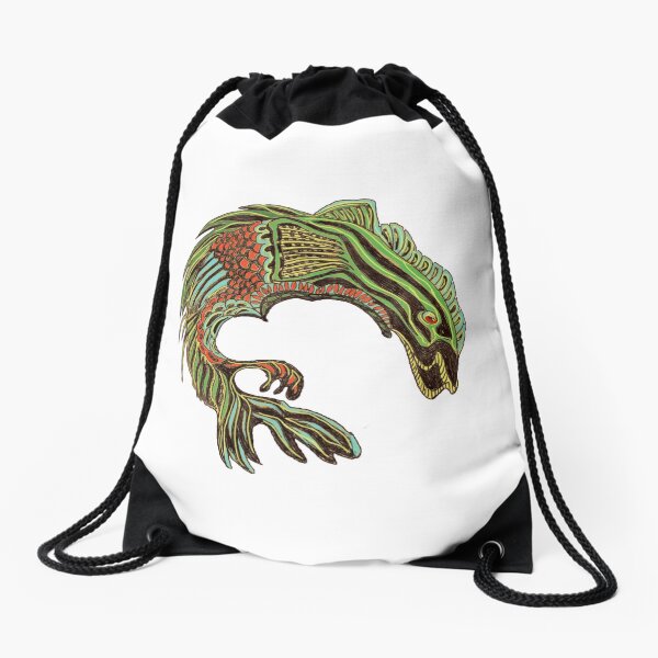 Fish Fantastic Drawstring Bag
