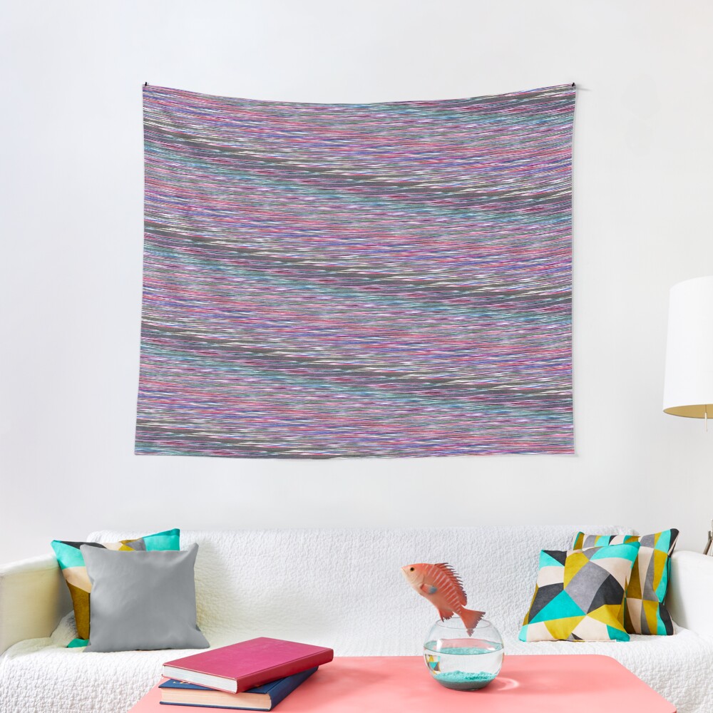 Colorful Static Tapestry