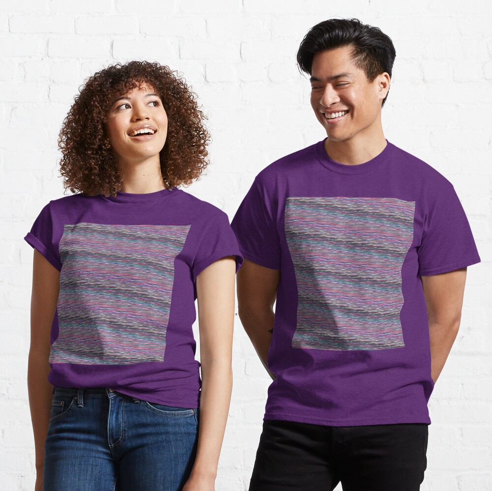 Colorful Static Classic T-Shirt