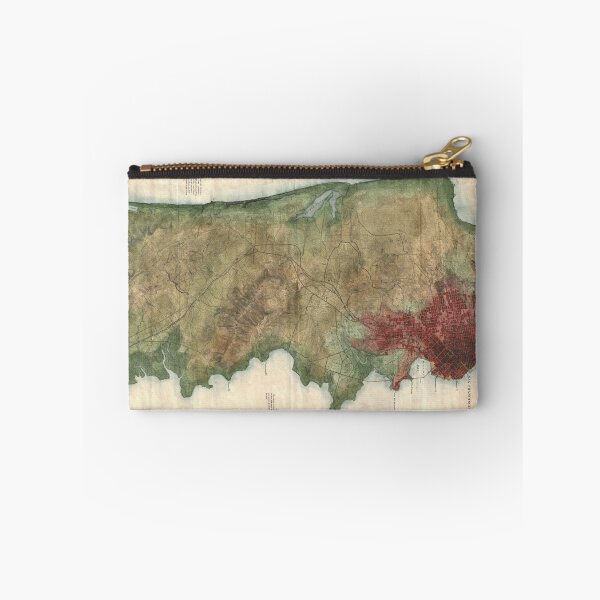 Item preview, Vintage Map of San Francisco California (1869) designed and sold by BravuraMedia.