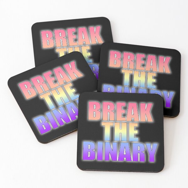Item preview, Xenogender Break The Binary designed and sold by JayTheVoid.