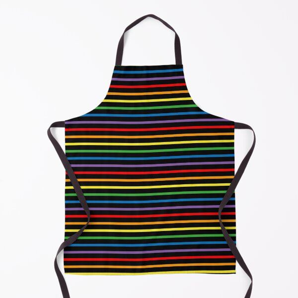 Item preview, 65 MCMLXV LGBT Gay Pride Rainbow Black Stripe Pattern designed and sold by 65 MCMLXV.