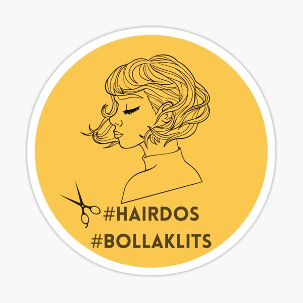 "Afrikaans slang for hairdo." Sticker for Sale by SalmonKat Redbubble