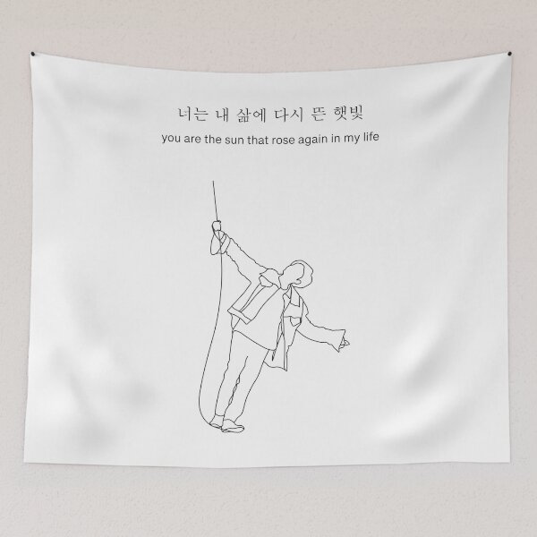 Item preview, Euphoria Black Outline Print on White designed and sold by lineartdesigns.