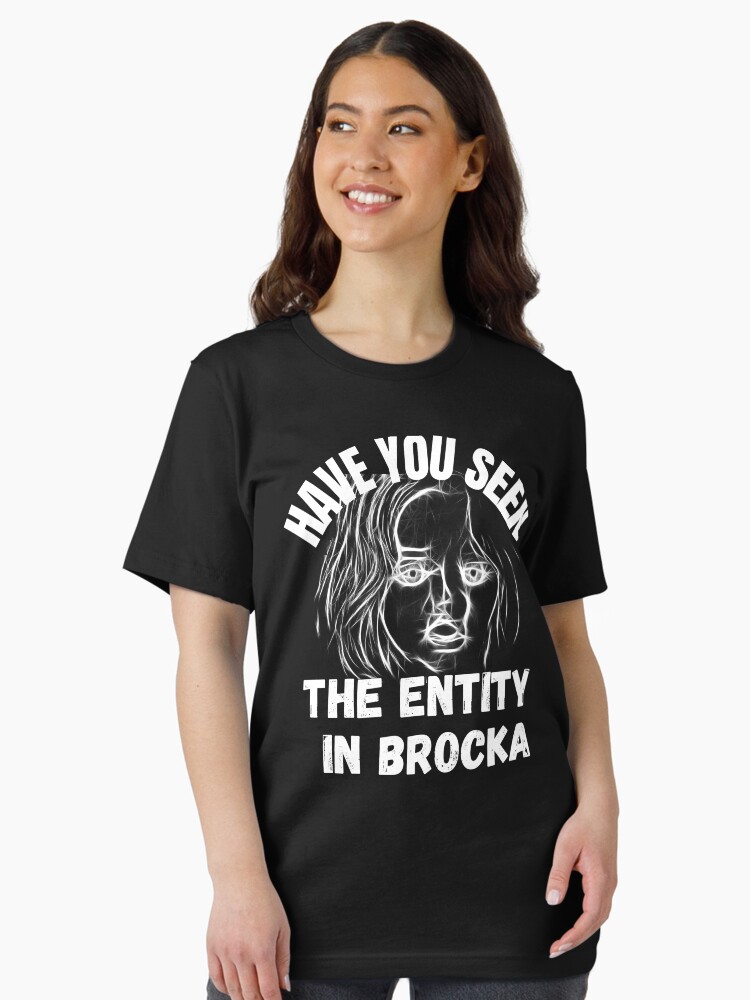 Thumbnail 2 of 7, Essential T-Shirt, Have You Seen The Entity In Brocka designed and sold by RGRamsey.