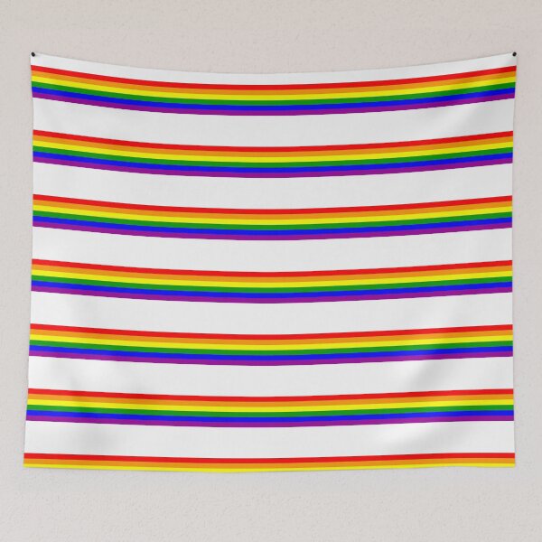 Item preview, 65 MCMLXV LGBT Gay Pride Rainbow Flag Stripe Pattern designed and sold by 65 MCMLXV.