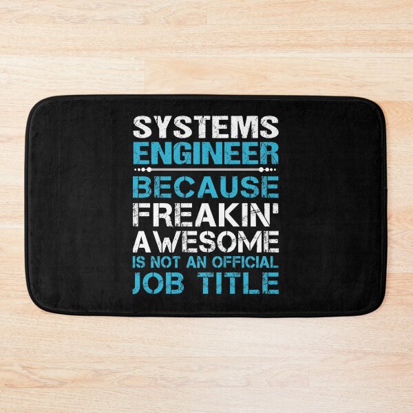 Item preview, Systems Engineer T Shirt - Freaking Awesome Gift Item Tee designed and sold by lawkeira11.